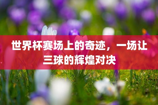 世界杯赛场上的奇迹，一场让三球的辉煌对决金炬实业股份有限公司