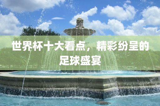 世界杯十大看点，精彩纷呈的足球盛金炬实业股份有限公司宴