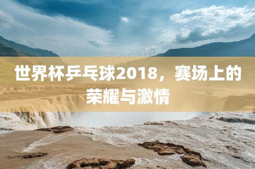 世界杯乒乓球2018，赛场上的荣耀与激情