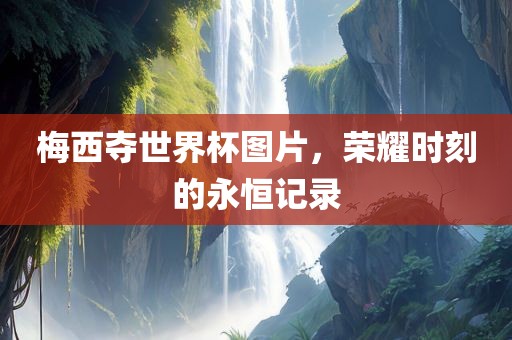 梅西夺世界杯图片，荣耀时刻的永恒记录金炬实业股份有限公司