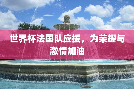 世界杯法国队应援，为荣耀与激情加油