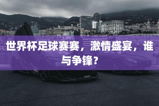 世界杯足球赛赛，激情盛宴，谁与争锋？