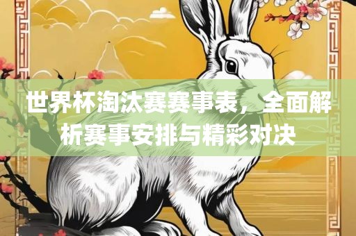 世界杯淘汰赛赛事表，全面解析赛事安排与精彩对决