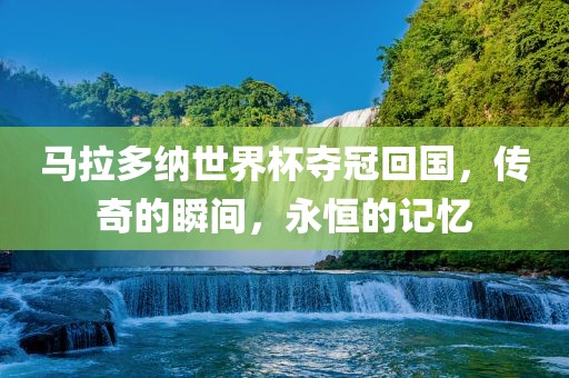 马拉多纳世界杯夺冠回国，传奇的瞬间，永恒的记忆