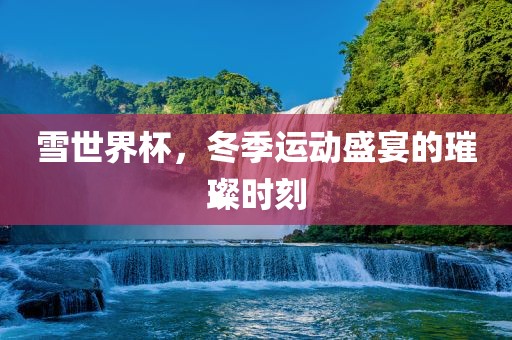 雪世界杯，冬季运动盛宴的璀璨时刻金炬实业股份有限公司