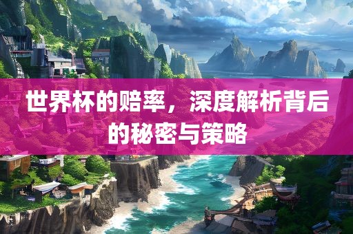 世界杯的赔率，深度解析背后的秘密与策略