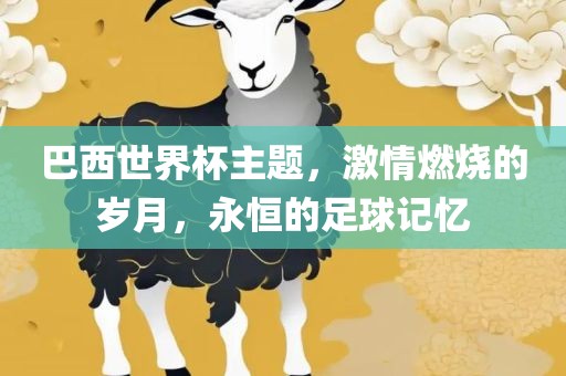 巴西世界杯主题，激情燃烧的岁月，永恒的足球记忆