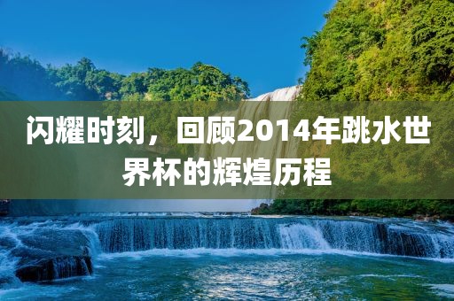 闪耀时刻，回顾2014年跳水世界杯的辉煌历程