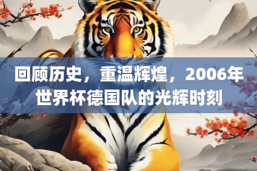 回顾历史，重温辉煌，2006年世界杯德国队的光辉时刻