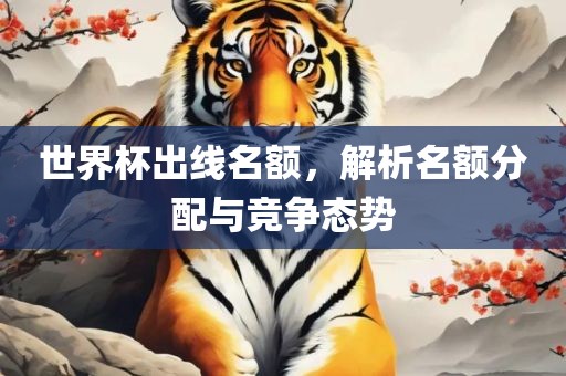 世界杯出线名额，解析名额分配与竞争态势