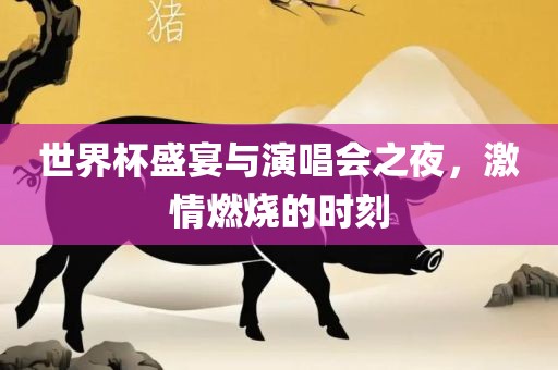 世界杯盛宴与演唱会之夜，激情燃烧的时刻