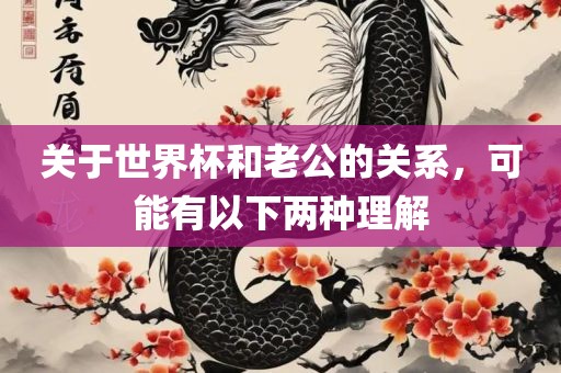 关于世界杯和老公的关系，可能有以下两种理解金炬实业股份有限公司