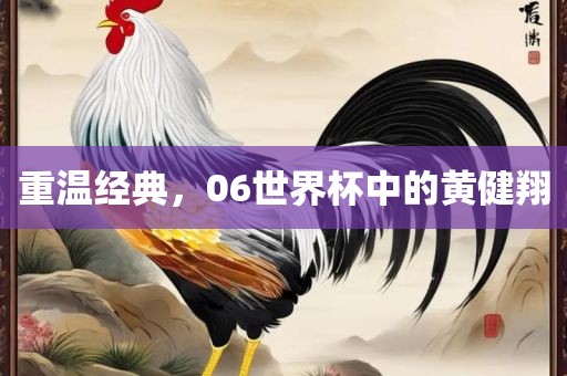 重温经典，06世界杯中的黄健翔