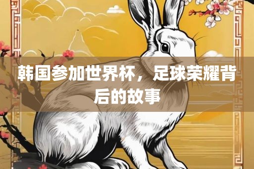 韩国参加世界杯，足球荣耀背后的故事