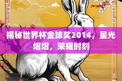 揭秘世界杯金球奖2014，星光熠熠，荣耀时刻金炬实业股份有限公司