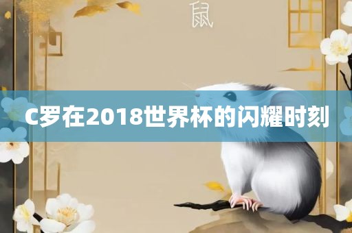 C罗在2018世界杯的闪耀时刻