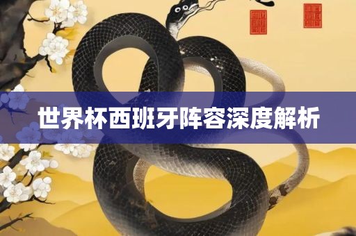 世界杯西班牙阵容深度解析