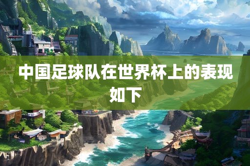 中国足球队在世界杯上的表现如下金炬实业股份有限公司