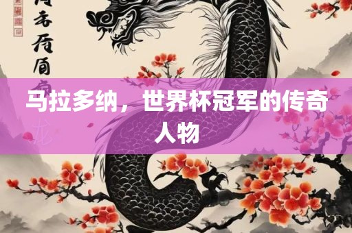 马拉多纳，世界杯冠军的传奇人物金炬实业股份有限公司
