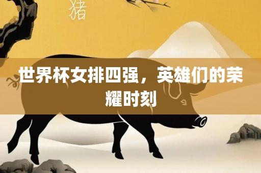 世界杯女排四强，英雄们的荣耀时刻