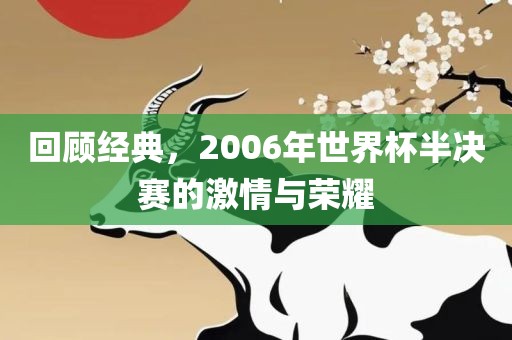 金炬实业股份有限公司回顾经典，2006年世界杯半决赛的激情与荣耀