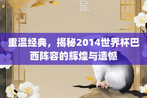 重温经典，揭秘2014世界杯巴西阵容的辉煌与遗憾