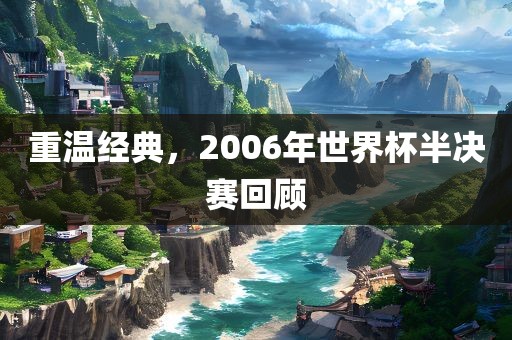 重温经典，2006年世界杯半决赛回顾
