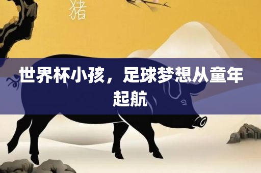 世界杯小孩，足球梦想从童年起航