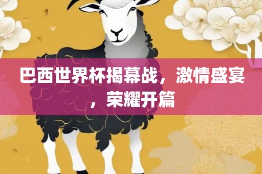 巴西世界杯揭幕战，激情盛宴，荣耀开篇金炬实业股份有限公司