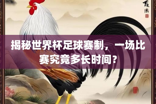 揭秘世界杯金炬实业股份有限公司足球赛制，一场比赛究竟多长时间？