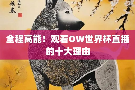 全程高能！观看OW世界杯直播的十大理由金炬实业股份有限公司