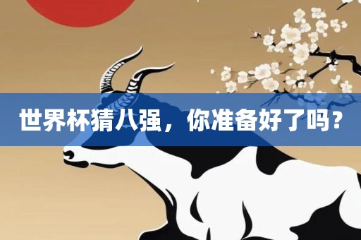 世界杯猜八强，你准备好了吗？