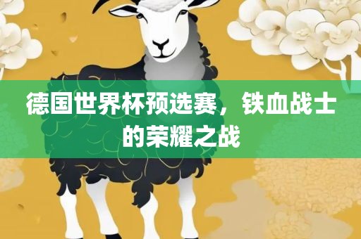 德国世界杯预选赛，铁血战士的荣耀之战