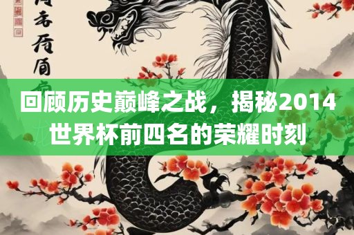 回顾历史巅峰之战，揭秘2014世界杯前四名的荣耀时刻