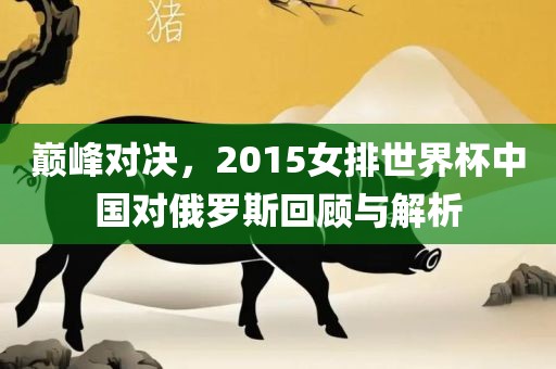 巅峰对决，2015女排世界杯中国对俄罗斯回顾与解析