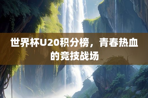 世界杯U20积分榜，青春热血的竞技战场