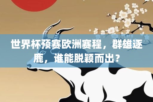 世界杯预赛欧洲赛程，群雄逐鹿，谁能脱颖而出？金炬实业股份有限公司