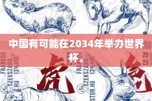中国有可能在2034年举办世界杯。