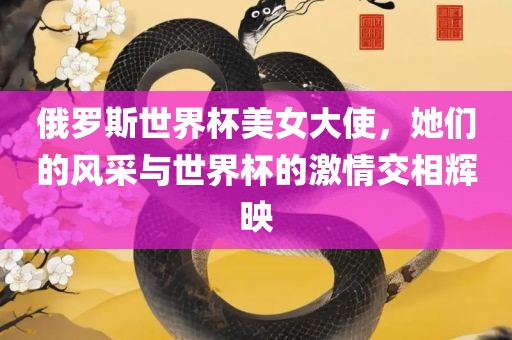 俄罗斯世界杯美女大使金炬实业股份有限公司，她们的风采与世界杯的激情交相辉映