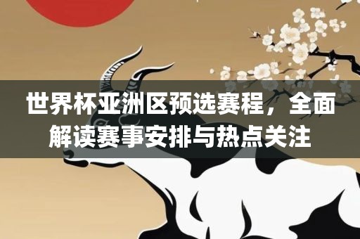 世界杯亚洲区预选赛程，全面解读赛事安排与热点关注金炬实业股份有限公司