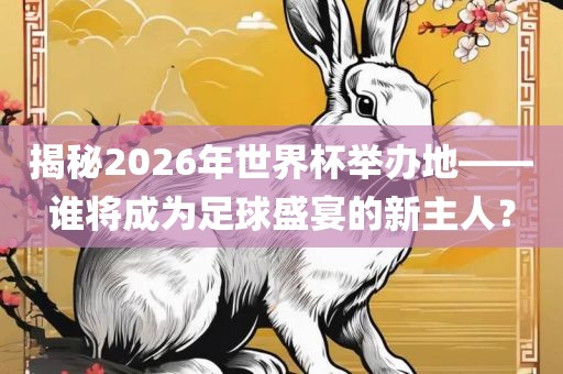 揭秘2026年世界杯举办地——谁将成为足球盛宴的新主人？