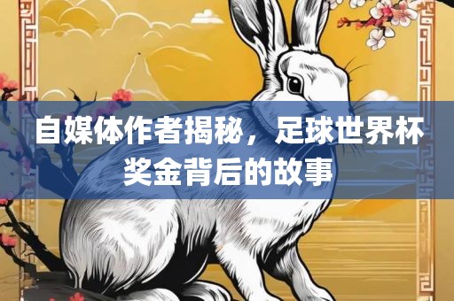 自媒体作者揭秘，足球世界杯奖金背后的故事