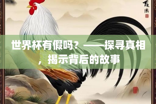 世界杯有假吗？——探寻真相，揭示背后的故事