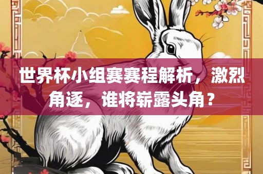 世界杯小组赛赛程解析，激烈角逐，谁将崭露头角？金炬实业股份有限公司