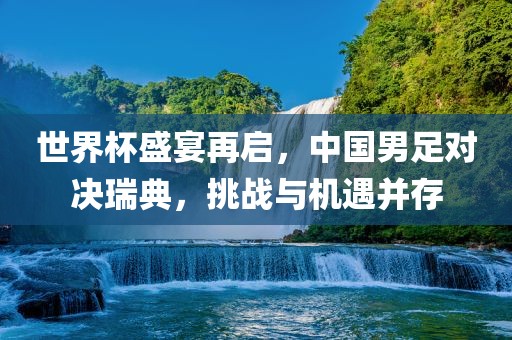 世界杯盛宴再启，中国男足对决瑞典，挑战与机遇并存金炬实业股份有限公司